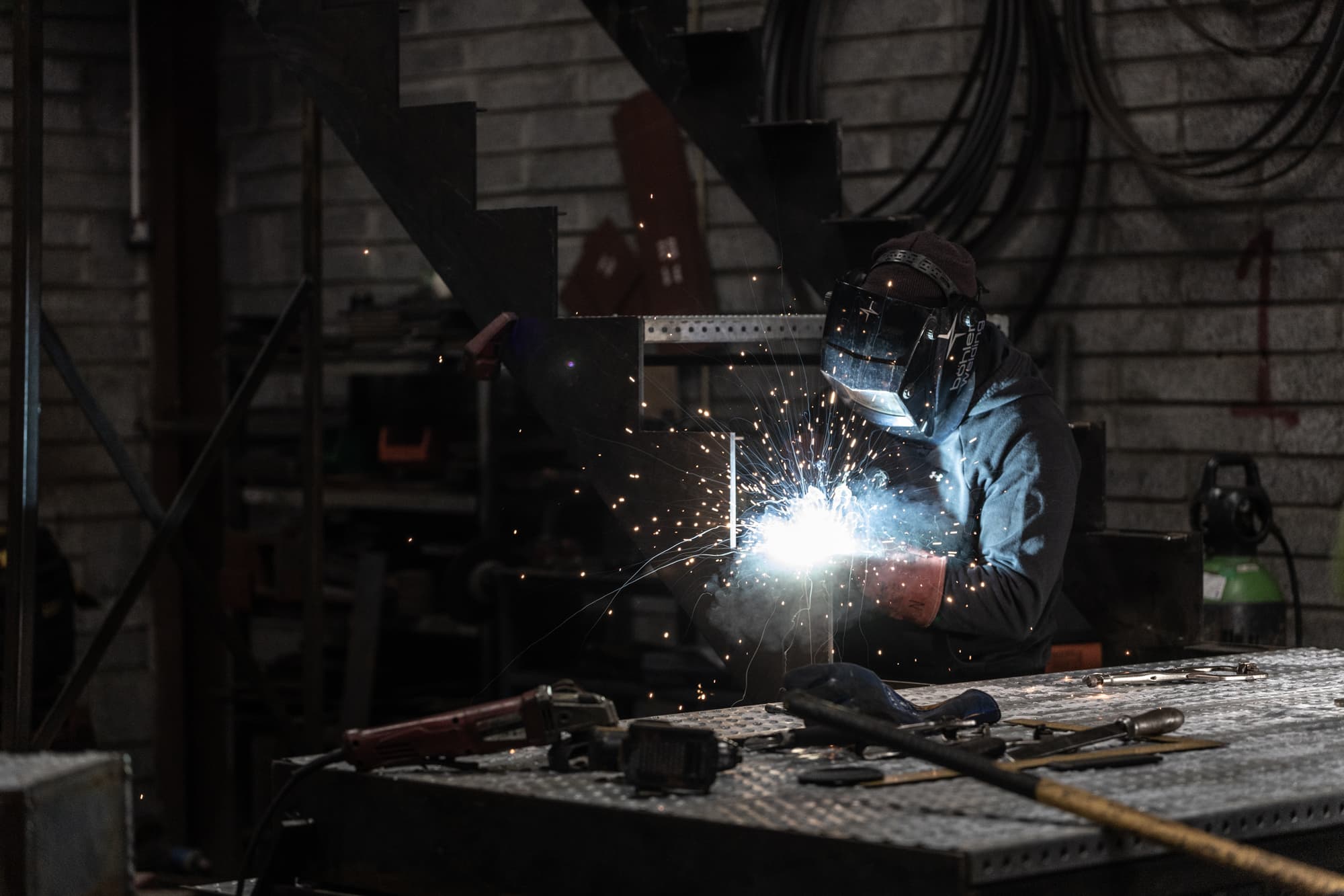 Fabrication in progress
